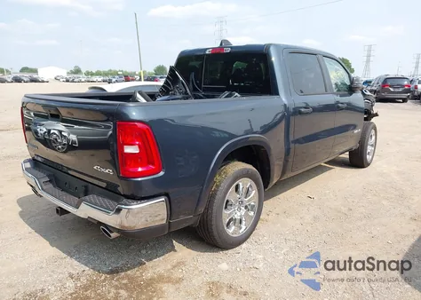 2025 Ram 1500 Big Horn 4X4 5'7 Box from USA, damaged, VIN 1C6SRFFP2SN715400